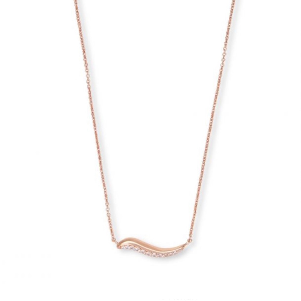 NWT Kendra Scott “Jagger” Necklace | rose gold